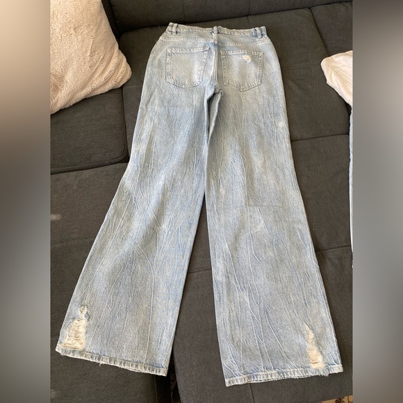 NEW PACSUN playboy light wash jeans HIGH WAIST - Picture 5 of 5